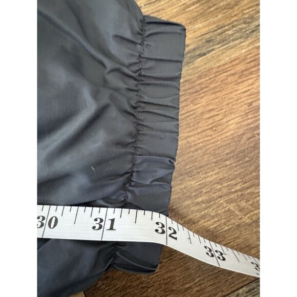 VINTAGE Nike Track Pants Mens L Gray Swoosh Track Jogger Baggy 90s - Picture 7 of 7